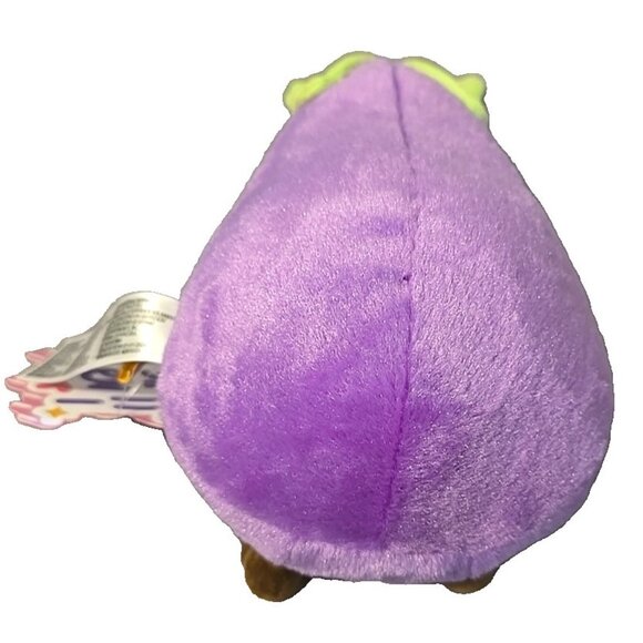 Edward the Eggplant 8" Plush Size Toy Plushie by Honeymaru Wink Wink NEW - Picture 7 of 13